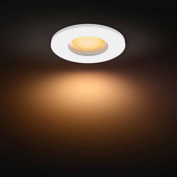 PH 8721103072849 Hue Xamento podhledové LED svítidlo 1x4,2W, 2000-6500K, RGB, IP44, bílá - PHILIPS