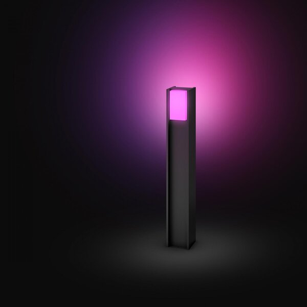 PH 8721103118516 Hue Turaco venkovní sloupkové LED svítidlo A60 WCA antracit 1000-20000K RGB - PHILIPS