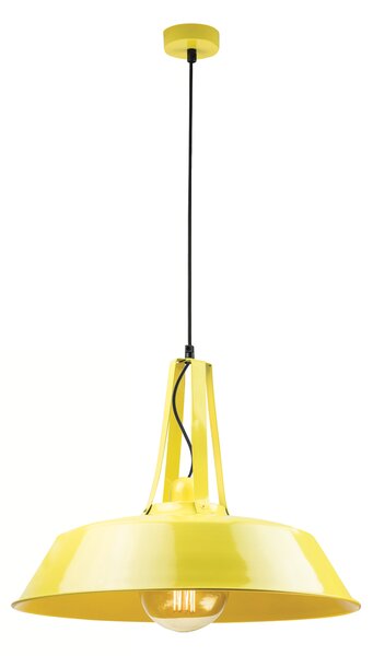 Zambelis 1642 závěsné svítidlo, žluté, 1xE27, 46cm