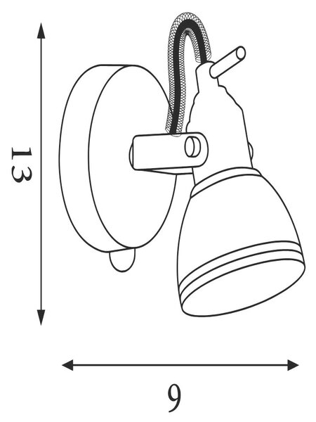 Searchlight 1541AB Focus bodovkové svítidlo kov