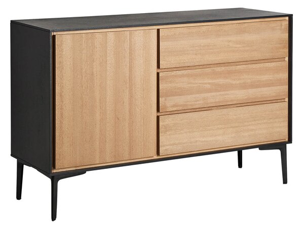 Komoda sabraso 116 x 40 cm hnědá