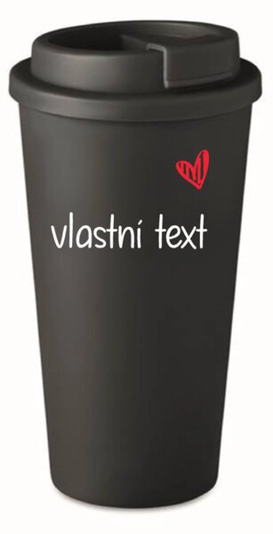 Vlastní text na termohrnek