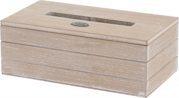 Dřevěná krabička na papírové kapesníky