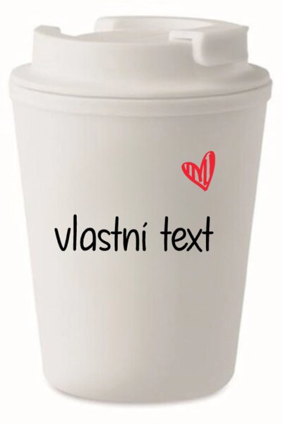 Vlastní text na termohrnek
