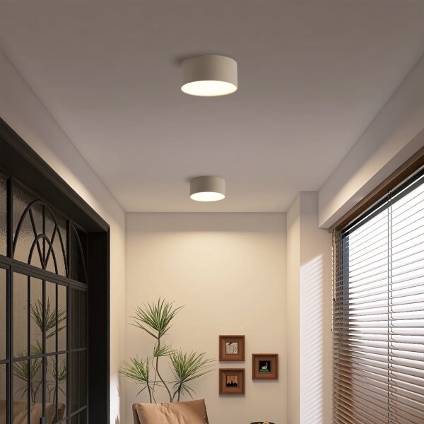 Brilagi - LED Koupelnové stropní svítidlo FORIS LED/20W/230V pr. 15 cm béž IP44