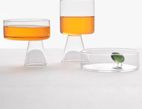 Ichendorf Milano designové mísy Clear Little Bowl Green Olive