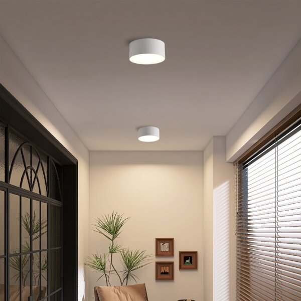 Brilagi - LED Koupelnové stropní svítidlo FORIS LED/14W/230V pr. 12 cm bílá IP44