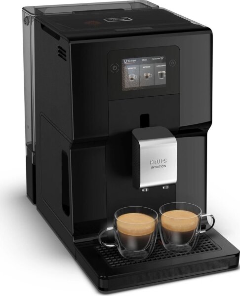 Krups - Aut. kávovar s nádobou na mléko INTUITION PREFERENCE 1450W/230V černá