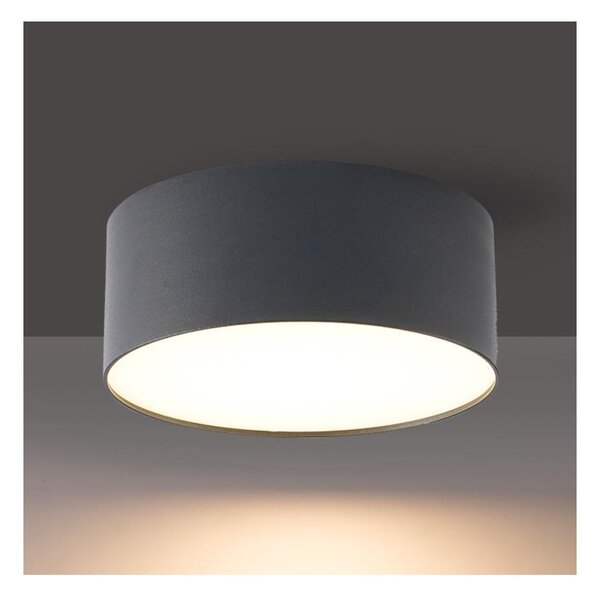 Brilagi - LED Koupelnové stropní svítidlo FORIS LED/20W/230V pr. 15 cm antr IP44
