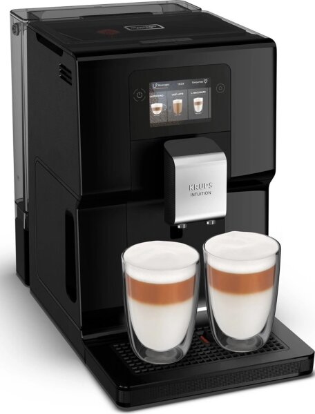 Krups - Aut. kávovar s nádobou na mléko INTUITION PREFERENCE 1450W/230V černá