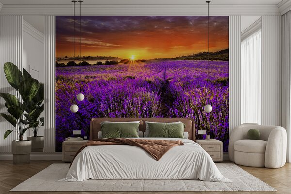 Fototapety Květina, mrak a obloha, Fototapety květiny, u57609 : uwalls.cz