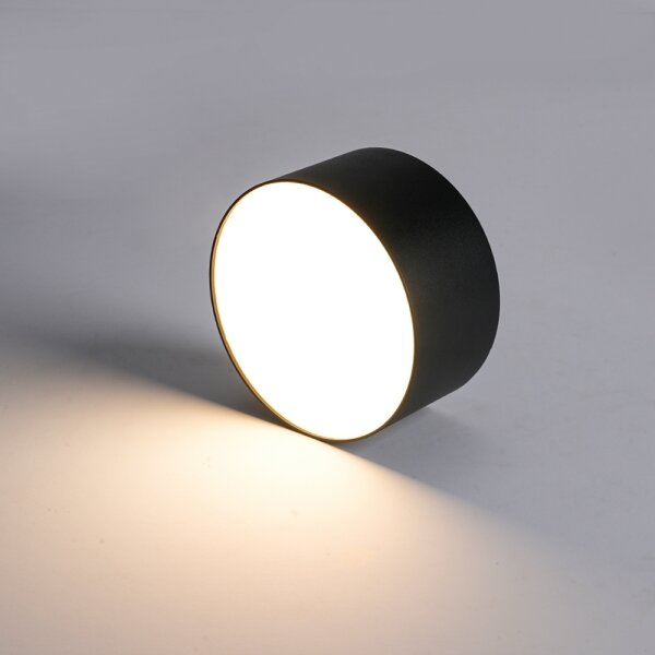 Brilagi - LED Koupelnové stropní svítidlo FORIS LED/14W/230V pr. 12 cm čern IP44