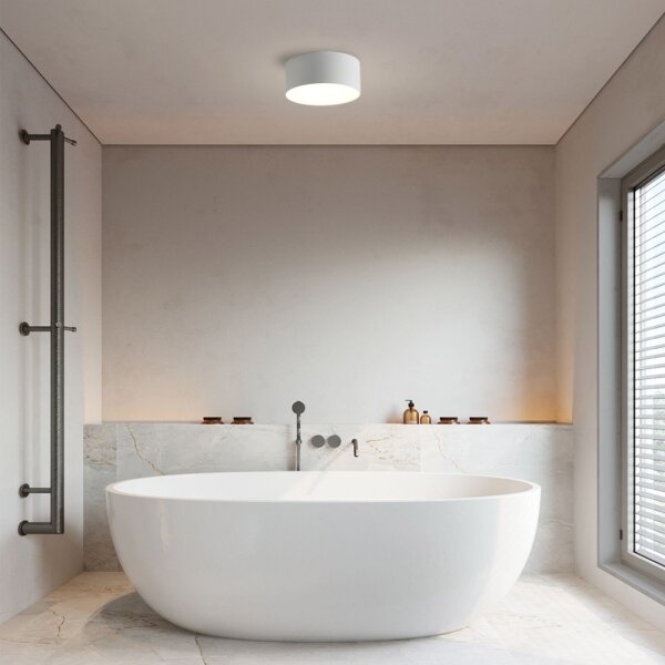 Brilagi - LED Koupelnové stropní svítidlo FORIS LED/20W/230V pr. 15 cm bílá IP44