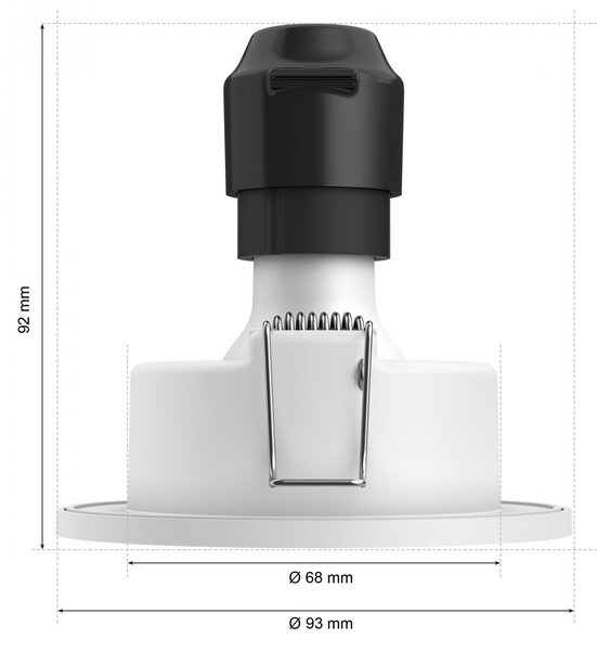 PH 8721103072900 Hue Xamento podhledové LED svítidlo 3x4,2W, 2000-6500K, RGB, IP44, bílá (3ks) - PHILIPS