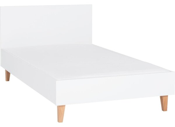 Bílá jednolůžková postel Vox Concept, 120 x 200 cm