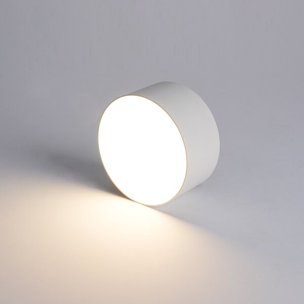 Brilagi - LED Koupelnové stropní svítidlo FORIS LED/9W/230V pr. 9 cm bílá IP44