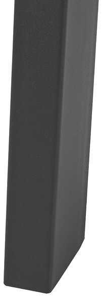 Rozkládací jídelní stůl SALVADOR Tmavě hnědá 160/200 cm 90 cm