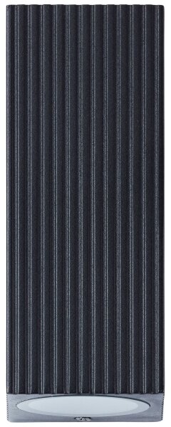 Brilliant - Venkovní nástěnné svítidlo JELANI 2xGU10/10W/230V IP44 černá