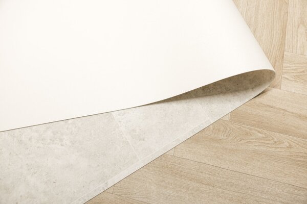 PVC podlaha Ultimate Moon beton, ivory / šedá