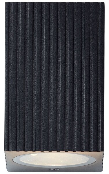 Brilliant - Venkovní nástěnné svítidlo JELANI 1xGU10/10W/230V IP44 černá