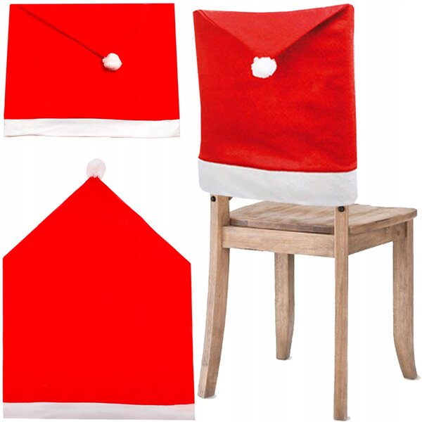 ISO 4788 Vánoční potah na židli Santa Claus