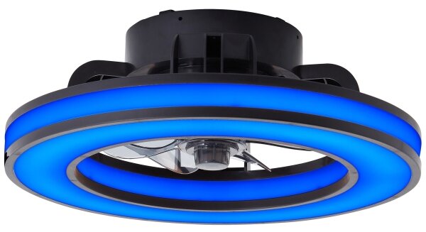 Brilliant - LED RGBW Stmívatelný stropní ventilátor MONDELLO LED/26W/230V + DO