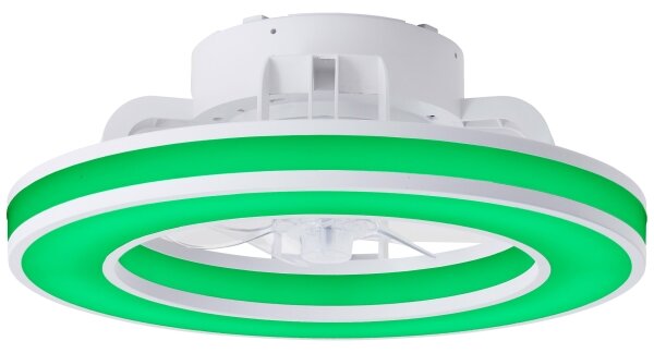Brilliant - LED RGBW Stmívatelný stropní ventilátor MONDELLO LED/26W/230V + DO