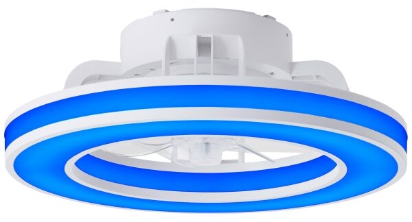 Brilliant - LED RGBW Stmívatelný stropní ventilátor MONDELLO LED/26W/230V + DO