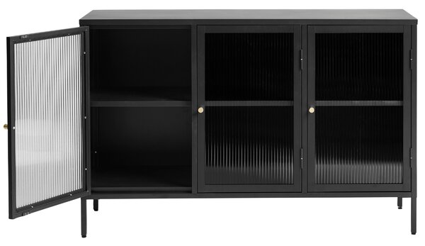 Unique Furniture Kovová vitrína Bronco 85 x 132 cm