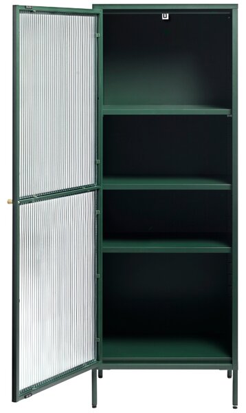 Unique Furniture Kovová vitrína Bronco 160 x 58 cm