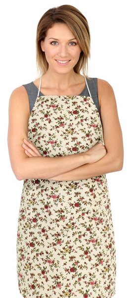 BELLATEX Kuchyňská zástěra ADÉLA Růžová zástěra 67x84 cm