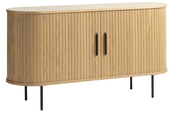Dubová komoda Unique Furniture Nola 140 x 45 cm