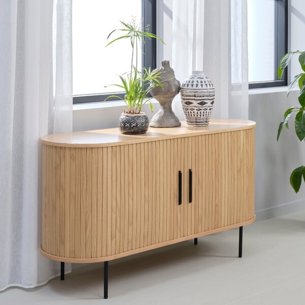 Unique Furniture Dubová komoda Nola 140 x 45 cm