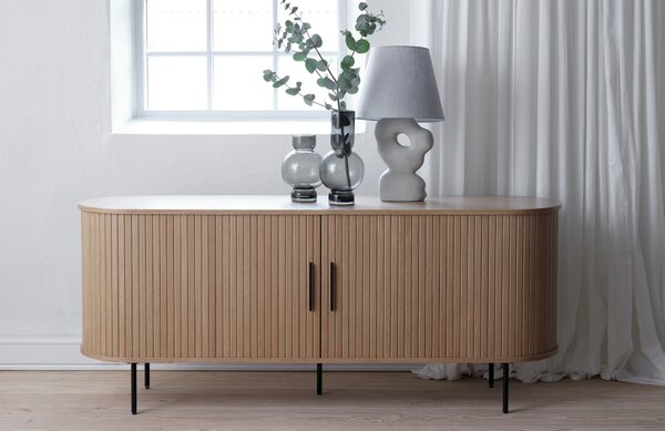 Unique Furniture Dubová komoda Nola 180 x 45 cm