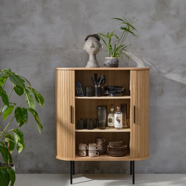 Unique Furniture Dubová komoda Nola 100 x 40 cm