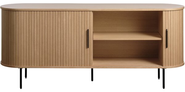 Unique Furniture Dubová komoda Nola 180 x 45 cm