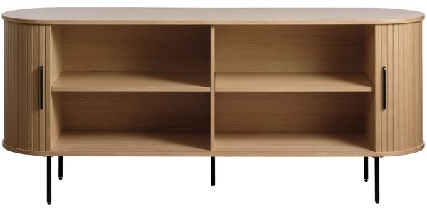 Unique Furniture Dubová komoda Nola 180 x 45 cm