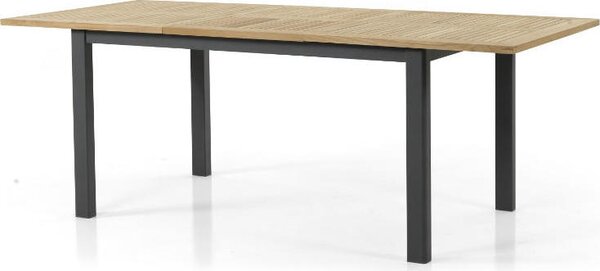 Brafab Záhradný stôl 152-210 cm LYON - Čierna Mdum