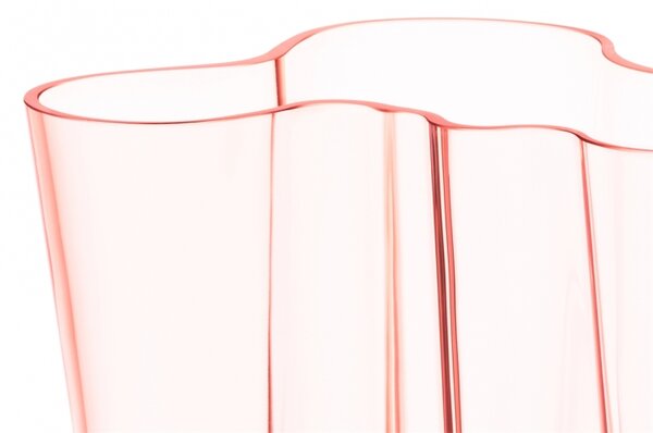 Iittala Váza Alvar Aalto 160mm, lososově růžová