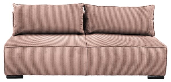 ROZKLÁDACÍ POHOVKA, textil, růžová MID.YOU - Rozkládací pohovky, Online Only