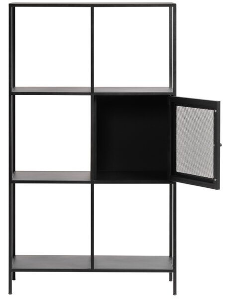 Unique Furniture Kovová knihovna Malibu 138 x 80 cm