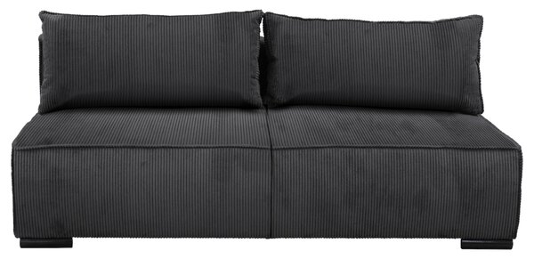 ROZKLÁDACÍ POHOVKA, textil, tmavě šedá MID.YOU - Rozkládací pohovky, Online Only