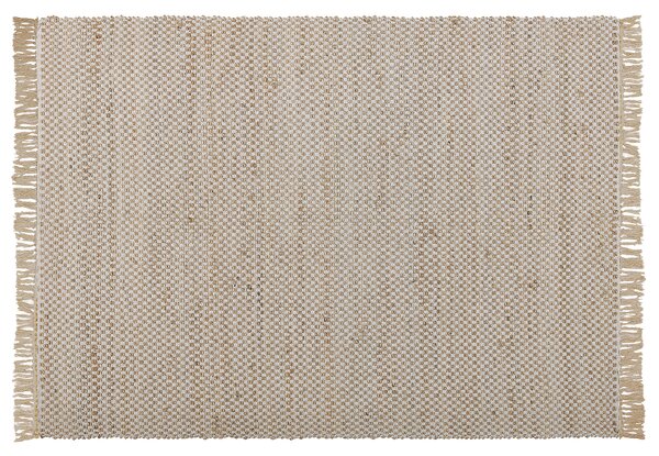 Koberec ZERDALI Béžová 140 x 200 cm Juta
