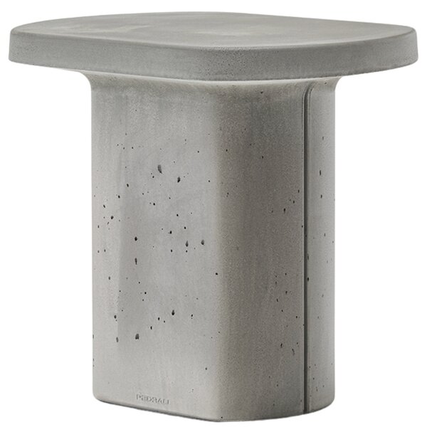 Pedrali Betonový zahradní odkládací stolek Caementum 46 x 35 cm
