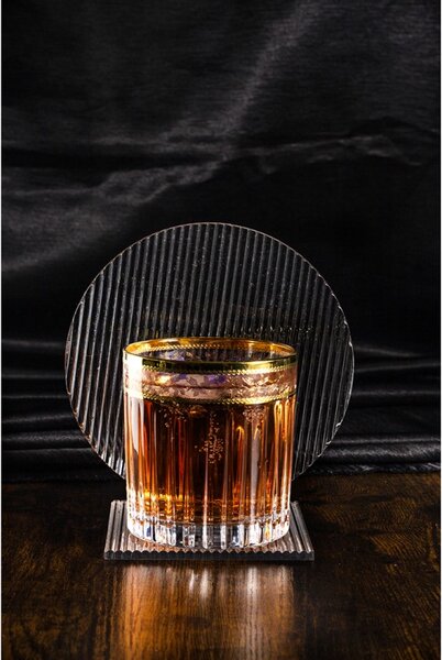 BOHEMIA PRESTIGE DORATO SKLENICE NA WHISKY 360ML SADA 6 KS BS