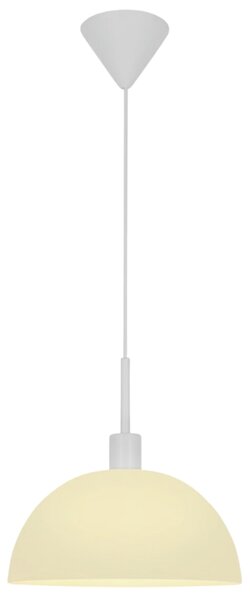 Nordlux Opálově bílé skleněné závěsné světlo Ellen 30 cm