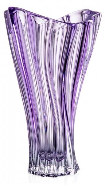 BOHEMIA PLANTICA VÁZA 320MM FIALOVÁ