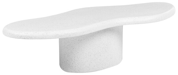 Konferenční stolek CONZA 57 cm 120 cm Bílé terrazzo