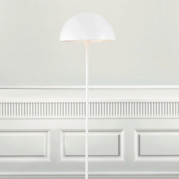 Nordlux Bílá kovová stojací lampa Ellen 140 cm