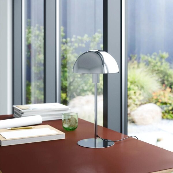 Nordlux Stříbrná kovová stolní lampa Ellen